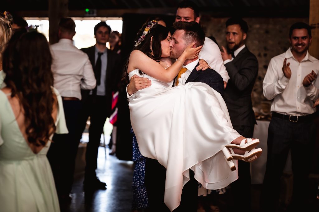 First dance bride and groom wedding couple