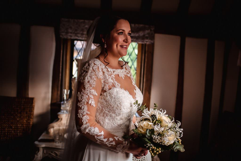 Winter wedding at Cain Manor, Borden, Hampshire