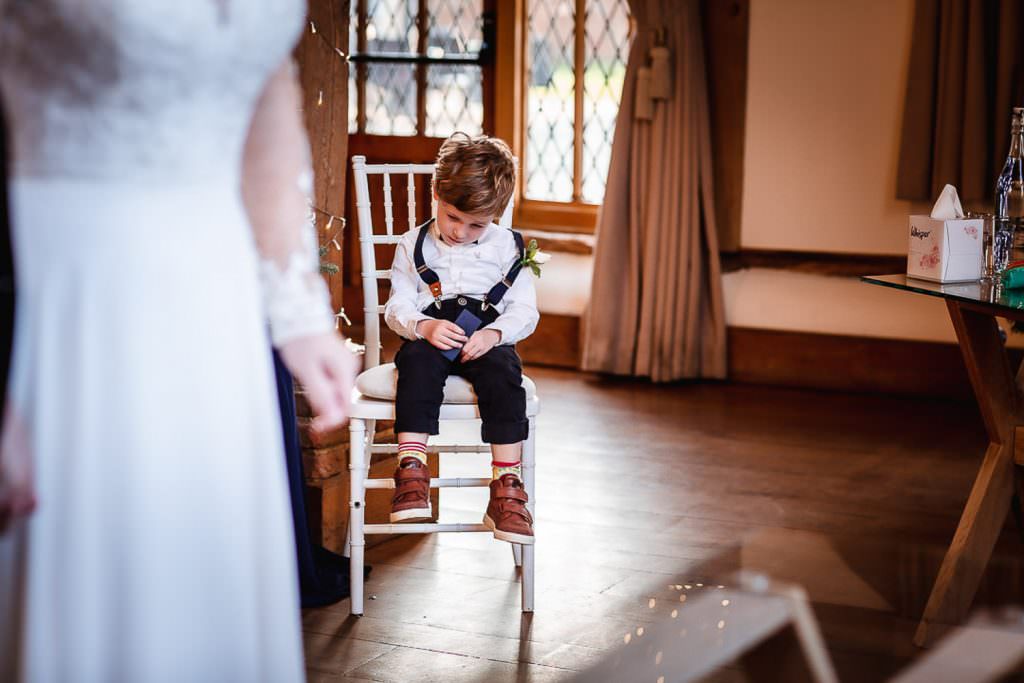 Winter wedding at Cain Manor, Borden, Hampshire