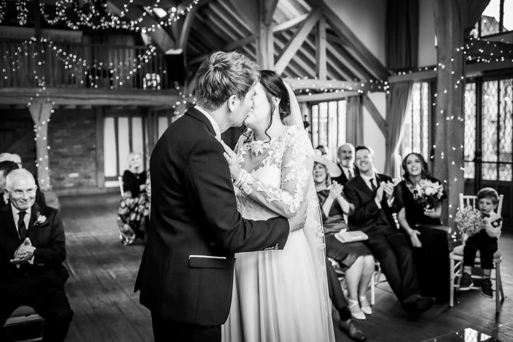 Winter wedding at Cain Manor, Borden, Hampshire