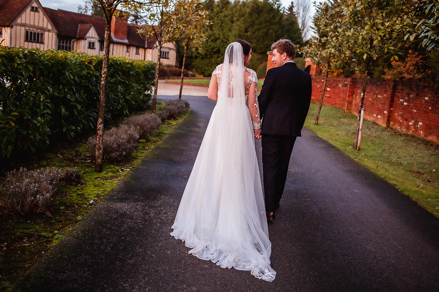 Winter wedding at Cain Manor, Borden, Hampshire