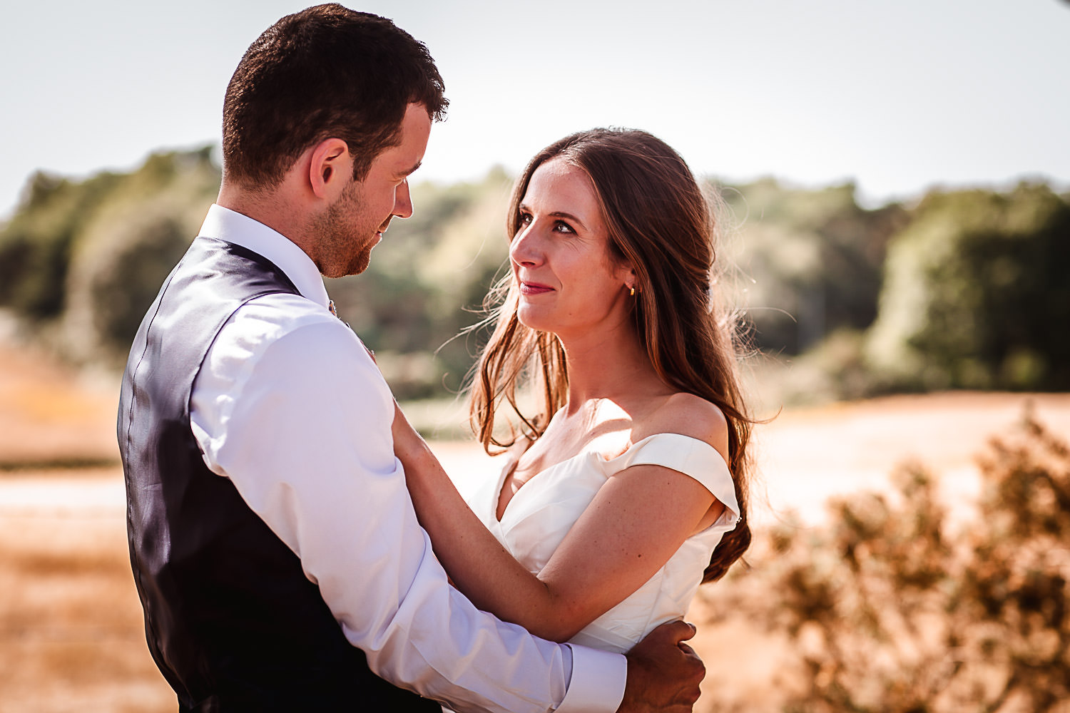 Summer wedding reception at private home in Dorset