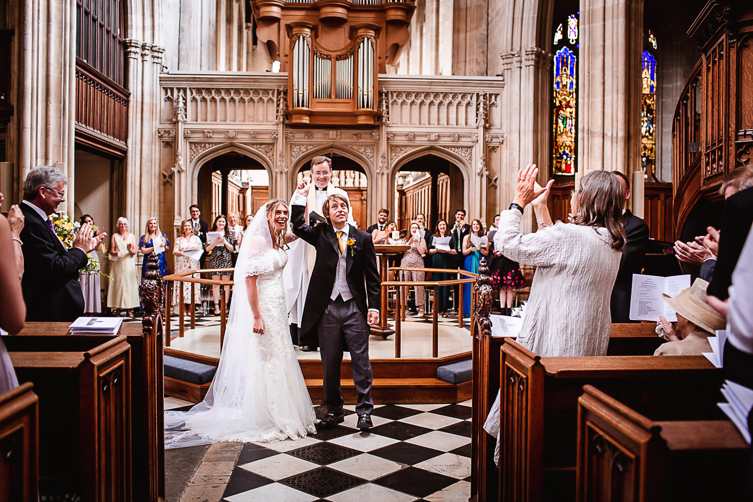 Summer wedding in Oxford