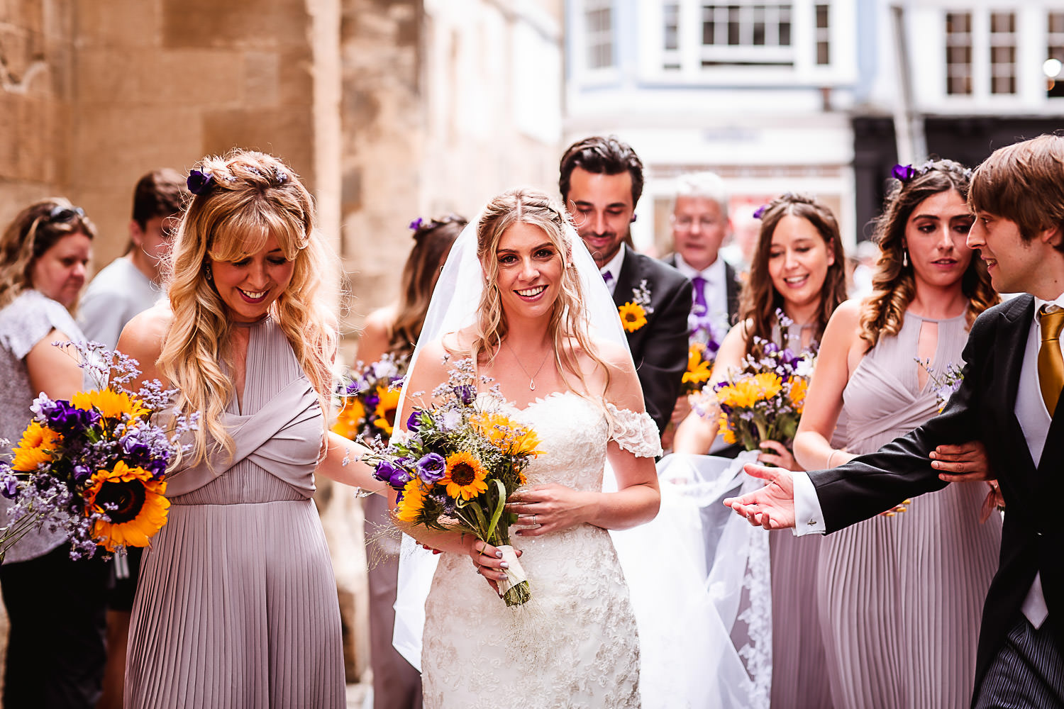 Summer wedding in Oxford