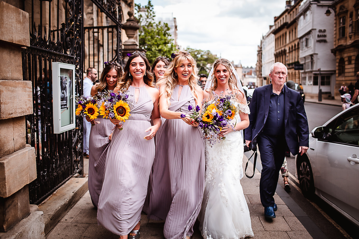 Summer wedding in Oxford