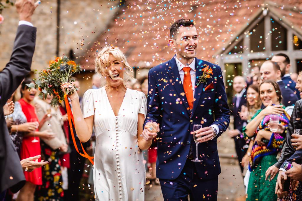 Autumn wedding at Priston Mill Bath Somerset