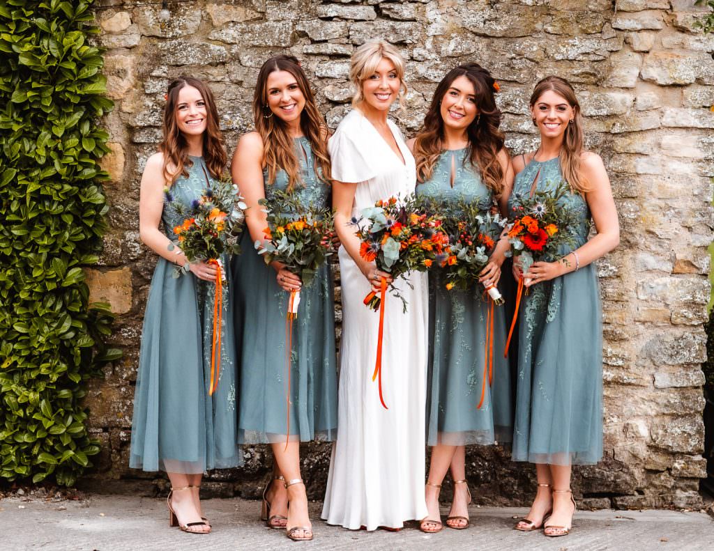 Autumn wedding at Priston Mill Bath Somerset