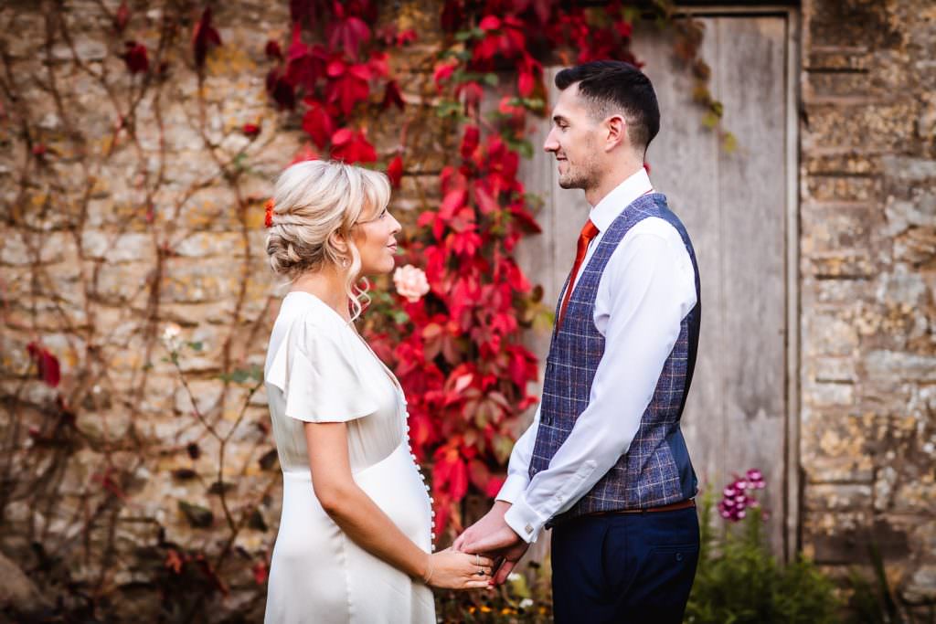 Autumn wedding at Priston Mill, Bath, Somerset.