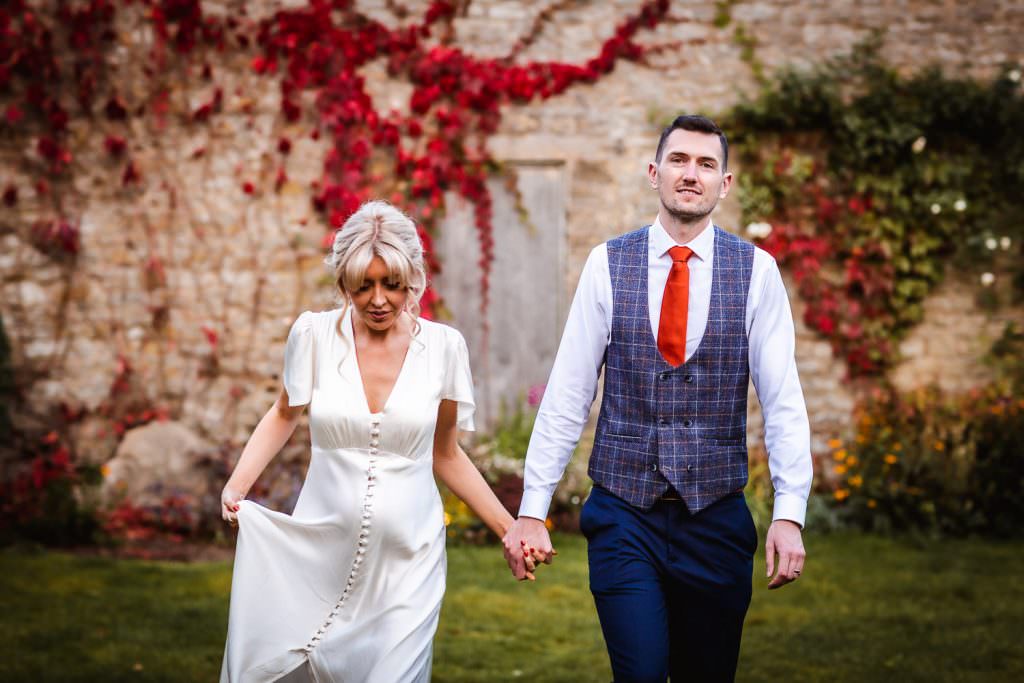 Autumn wedding at Priston Mill, Bath, Somerset