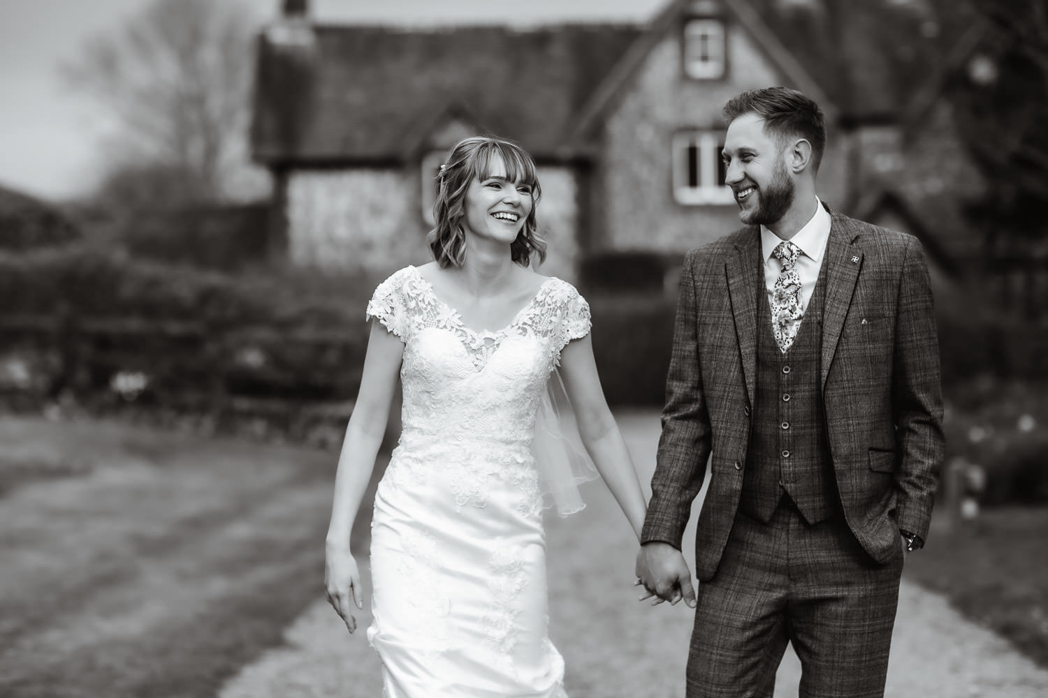 Spring wedding at The Tithe Barn Petersfield Hampshire