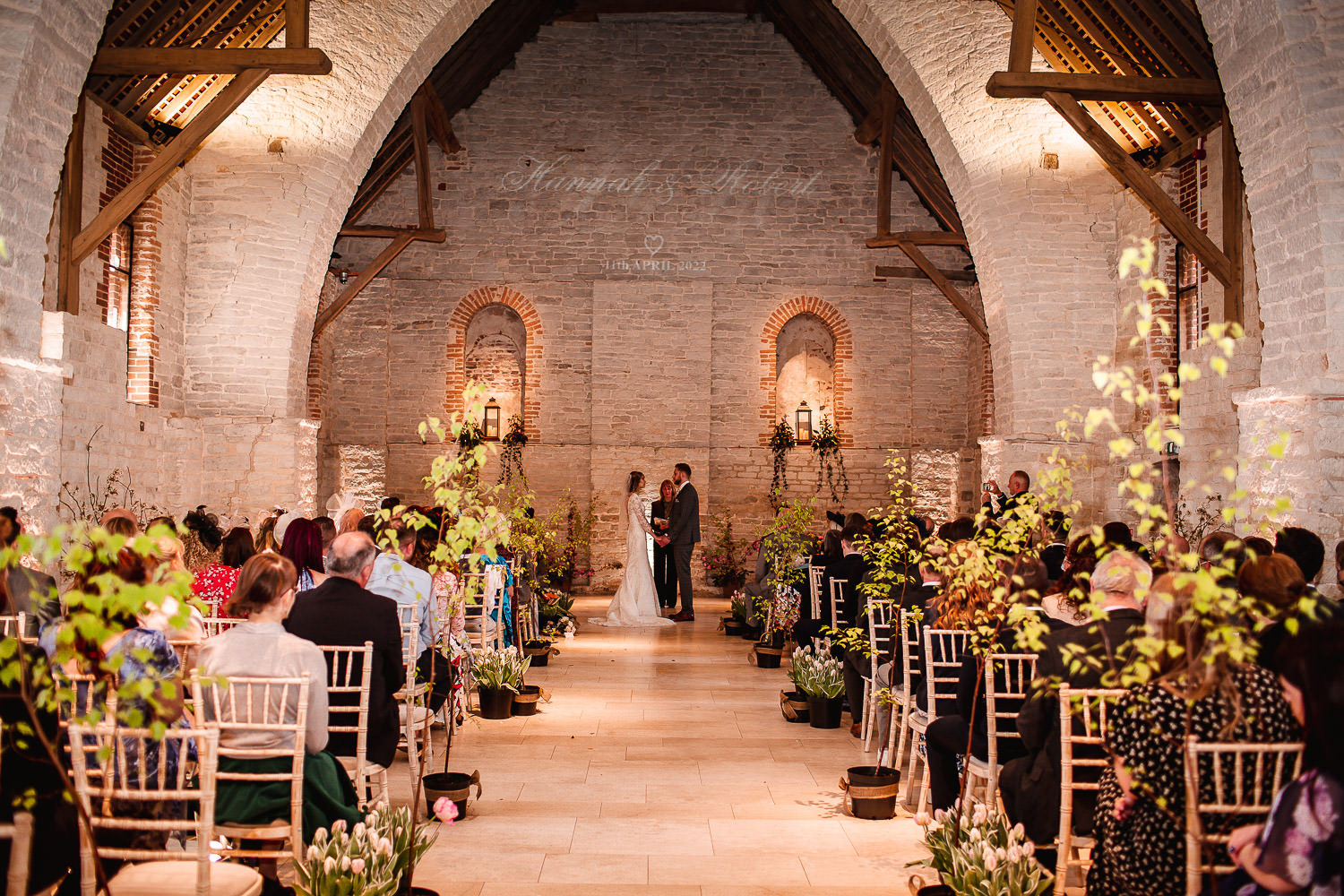 Spring wedding at The Tithe Barn Petersfield Hampshire