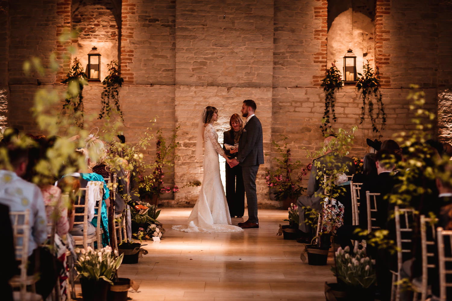 Spring wedding at The Tithe Barn Petersfield Hampshire