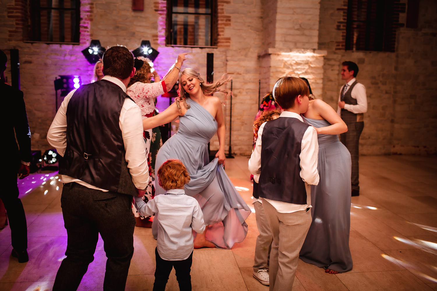 Spring wedding at The Tithe Barn Petersfield Hampshire