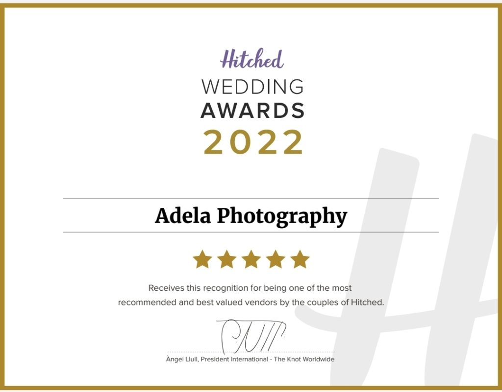 Hitched wedding award winning Hampshire photographer