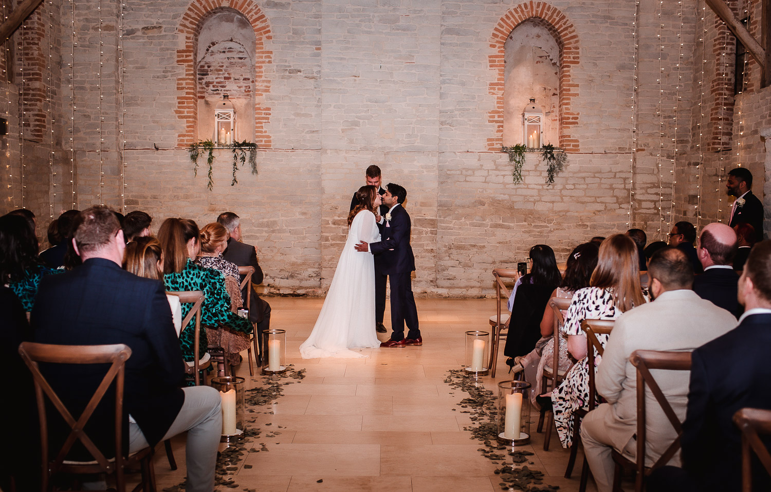 Spring wedding at Tithe Barn Petersfield Hampshire