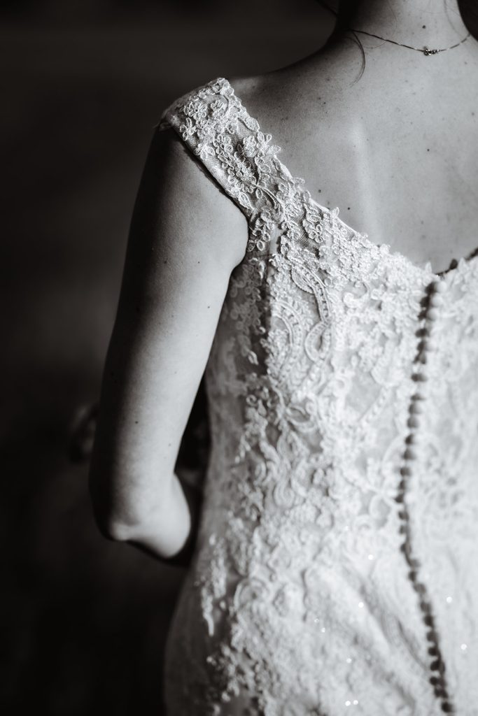 wedding dress details