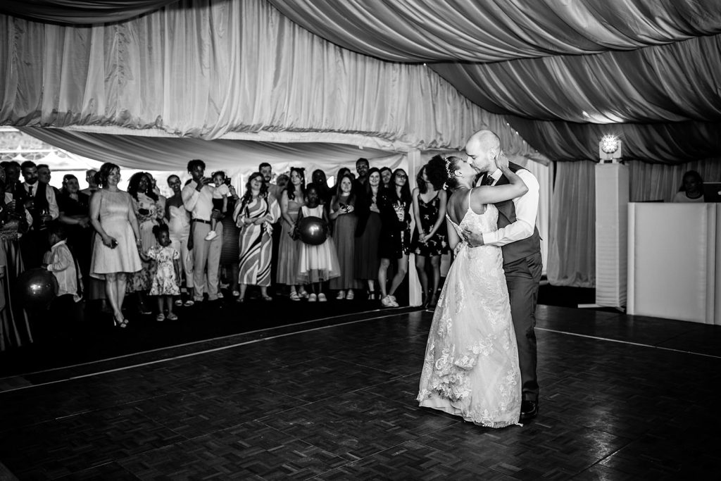 first dance at Tournerbury Woods Estate.