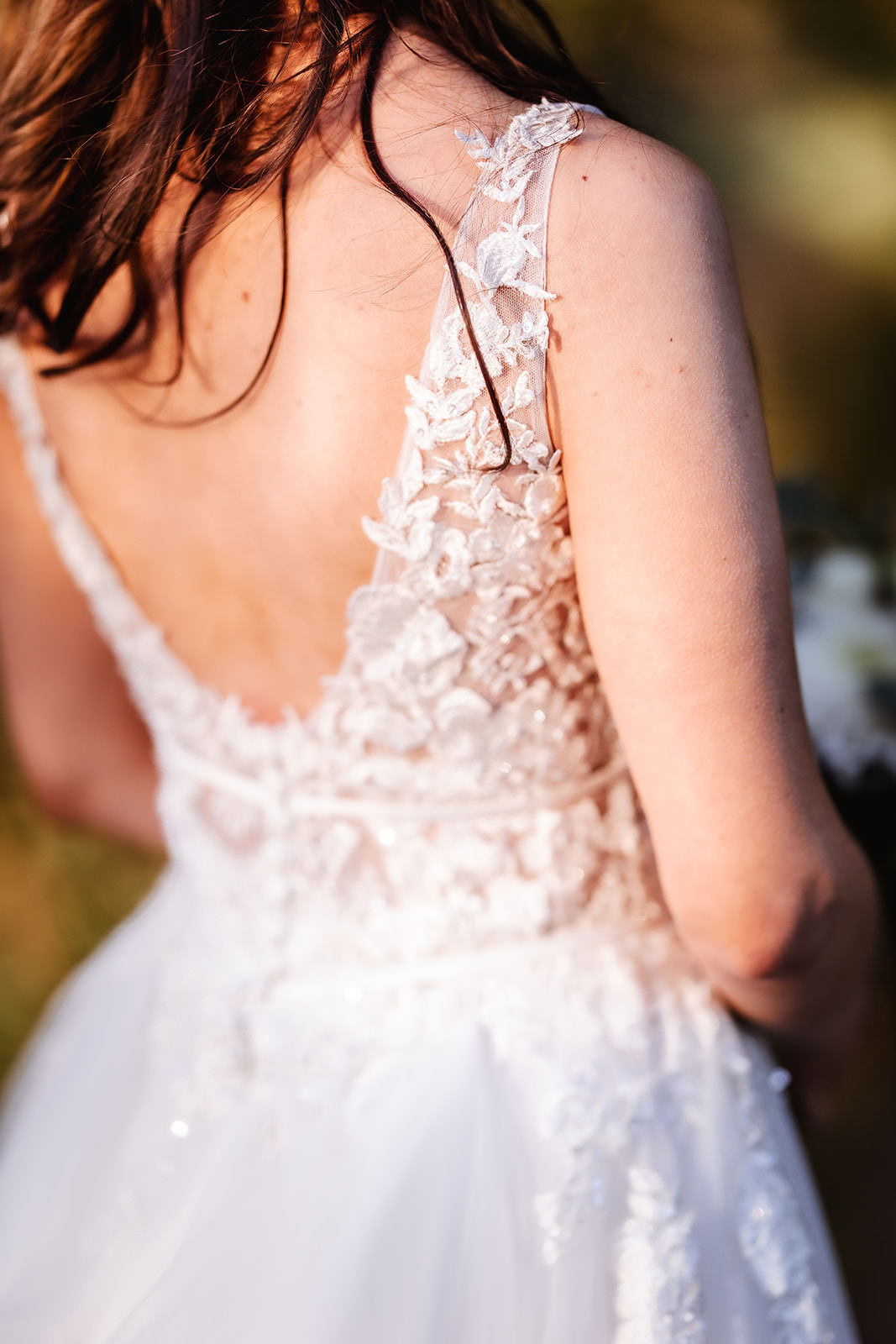 wedding dress details