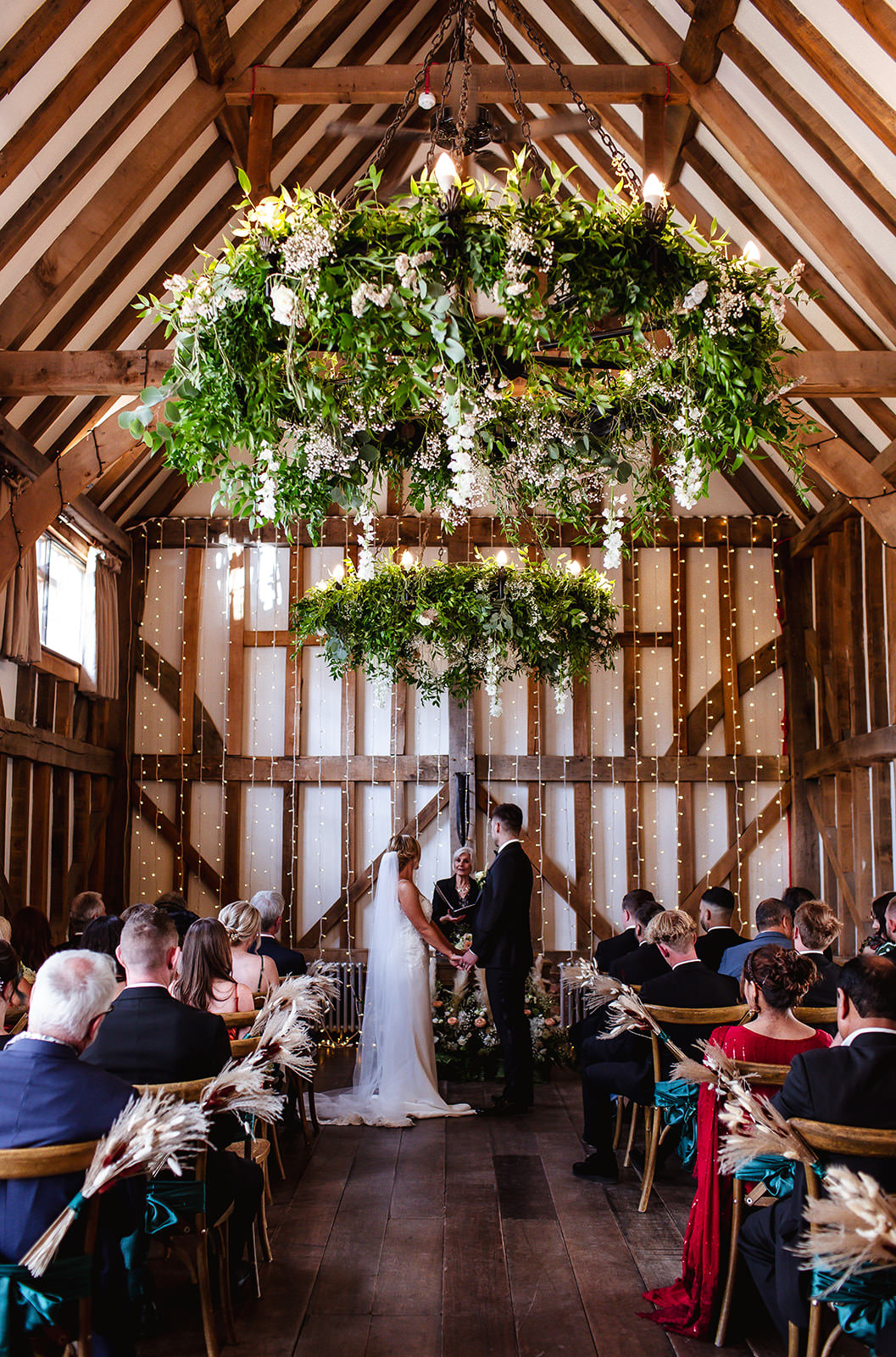 Gate Street wedding photographer. Bride and groom during the ceremony