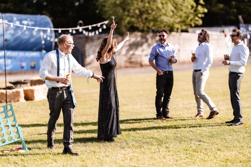 fun wedding photography in Hampshire