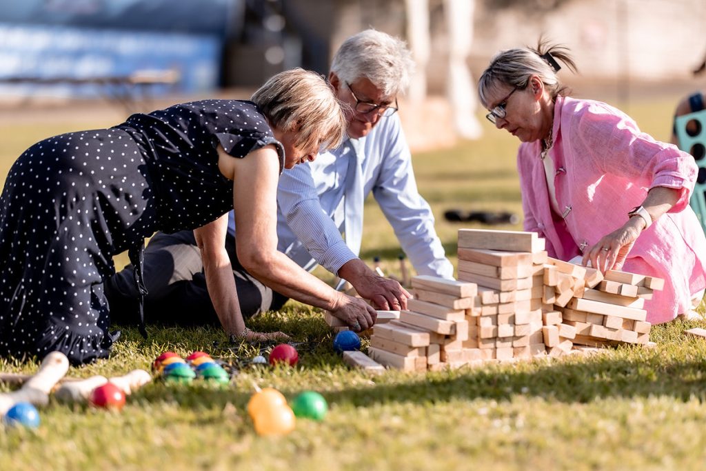 garden wedding games Hampshire. Fun and relaxed wedding photography